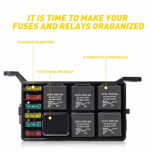 Universal relay fuse - universal,